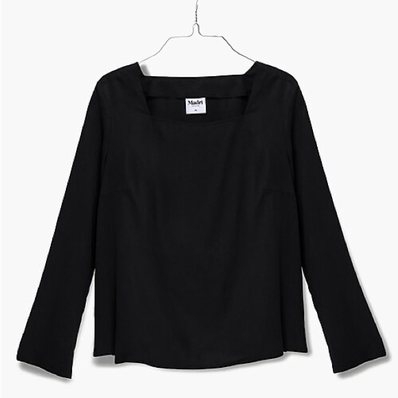 Madri Collection Panel Nursing Top In Black - Picture 1 of 1